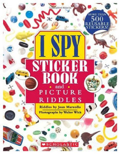 I Spy Sticker Book and Picture Riddles 