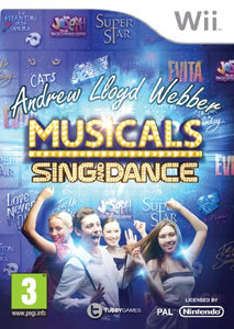 Andrew Lloyd Webber Musicals Sing & Dance Solus Game Wii 