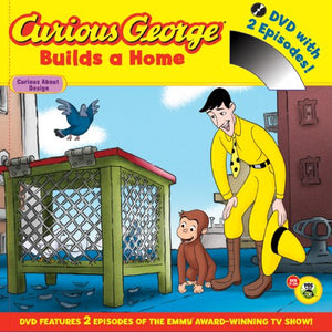 Curious George Builds a Home Book and DVD 