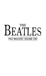 The Beatles Past Masters 