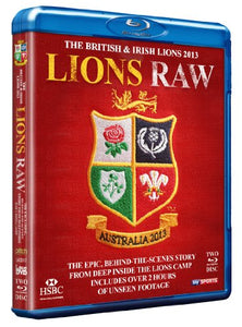 The British & Irish Lions 2013: Lions Raw (behind the scenes documentary) Blu Ray [Blu-ray] 