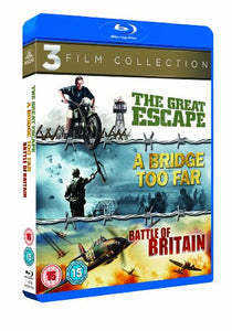 The Great Escape / A Bridge Too Far / Battle of Britain [Blu-ray] [1963] [Region Free] 