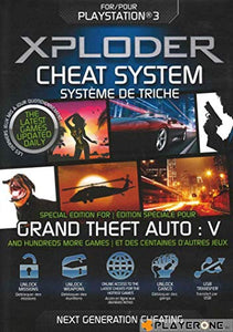 Xploder Cheat System - Special Edition for Grand Theft Auto V Plus 100's More Games (PS3) 