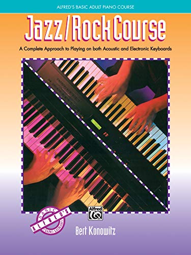 Alfred's Basic Adult Piano Course Jazz Rock