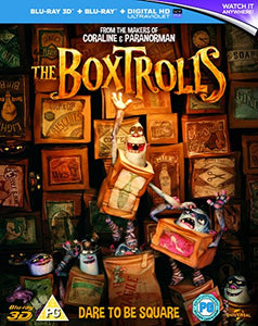 The Boxtrolls (Blu-ray 3D + Blu-ray + UV Copy) 