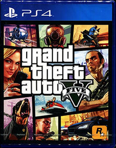 GRAND THEFT AUTO V English, French, Italian, German, Spanish, Russian, Brazilian Portuguese, Polish, Korean, Traditional Chinese, Latin American Spanish [Region Free Asia Pacific Edition] PS4 Game 