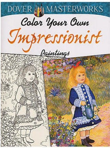 Color Your Own Impressionist Paintings 