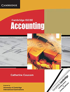 Cambridge IGCSE Accounting Student's Book 