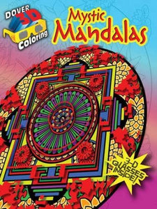 3-D Coloring Book - Mystic Mandalas 