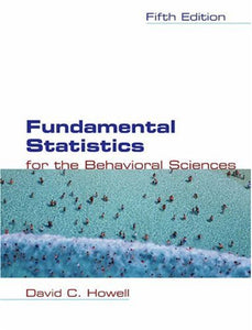 Fundamental Statistics for the Behavioral Sciences 