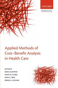 Economic Analysis in Health Care 