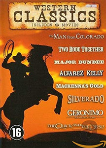 Western Classics Collection - 8-DVD Box Set ( The Man from Colorado / Two Rode Together / Major Dundee / Alvarez Kelly / Mackenna's Gold / Silverado / Geronimo: An American Legend / The Quick and 