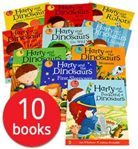 Harry and the Dinosaurs Collection (10 Book Set) 