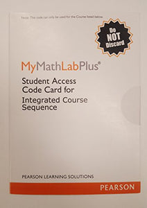 Mymathlab Plus Integrated Course Sequence -- Standalone Access Card 