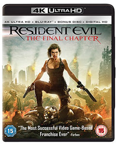 Resident Evil: The Final Chapter (2 DISC BD & UHD) [Blu-ray] [2017] [Region Free] 