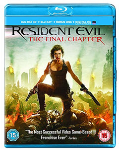 Resident Evil: The Final Chapter [3D Blu-ray] [2017] [Region Free] 