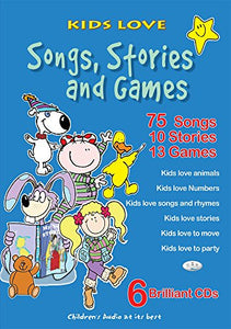 Kids Now - Kids Love Songs, Stories and Party Games 6 CD pack 