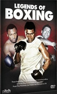 Legends of Boxing DVD Muhammad Ali - Cassius Clay - Sugar Ray Robinson - Joe Frazier (DVD Blu - ray 