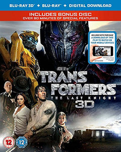 Transformers: The Last Knight 3D (3D+BD+Bonus disc BD) [Blu-ray] [2017] [Region Free] 