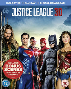 Justice League – [Blu-ray 3D + Blu-ray Digital Download] [2017] [3D Blu-ray] 