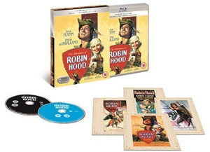 The Adventures of Robin Hood Bluray +Dvd + digital Download Exclusive The Premium Collection Extended Region Free 