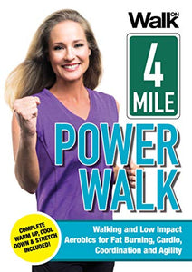 Walk On: 4-Mile Power Walk with Jessica Smith - Indoor Walking and Low Impact Aerobics for Fat Burning, Cardio, Coordination, and Agility [DVD] 