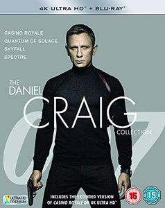 James Bond: The Daniel Craig Collection [4K Ultra-HD] [2019] [Blu-ray] 