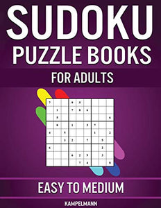 Sudoku Puzzle Book for Adults Easy to Medium 