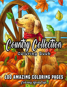 Country Collection Coloring Book 