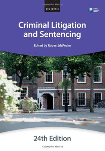 Criminal Litigation and Sentencing 