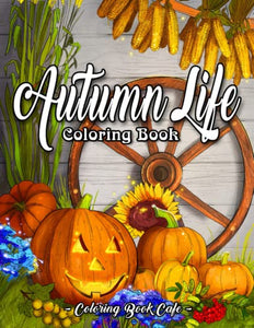 Autumn Life Coloring Book 