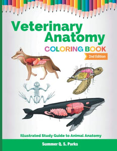 Veterinary Anatomy Coloring Book 