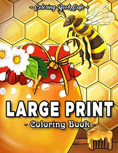 Large Print Coloring Book 