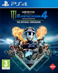 Monster Energy Supercross - The Official Videogame 4 (PS4) 