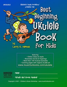 Best Beginning Ukulele Book for Kids 