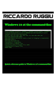 Windows 10 at the command-line 