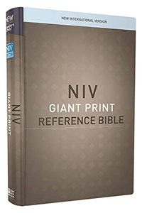 NIV, Reference Bible, Giant Print, Hardcover, Red Letter, Comfort Print 