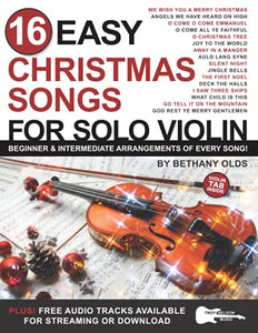 16 Easy Christmas Songs for Solo Violin 