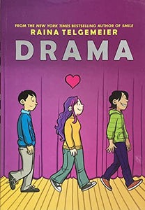 Raina Telgemeier 5 Books Box Set -- Smile; Drama; Sisters; Ghosts & Guts 